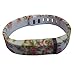 Smart Tech Store Roses Flowers White Syle Replacement Band With Clasp for Fitbit FLEX Only /No tracker/ Wireless Activity Bracelet Sport Wrist band for Fit bit Flex Bracelet Sport Arm Band Armband (Small)