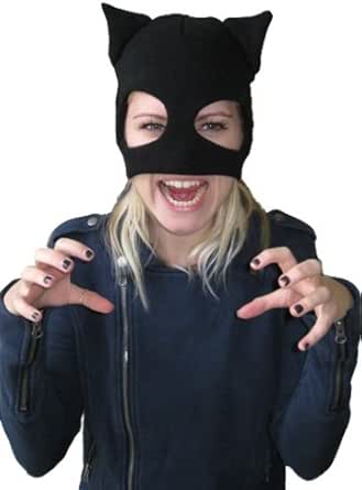 Catwoman Cat Lady Ski Mask Halloween Beanie Hat