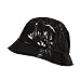 Toutacoo, Waterproof Wax Style Bucket Rain Hat -Black