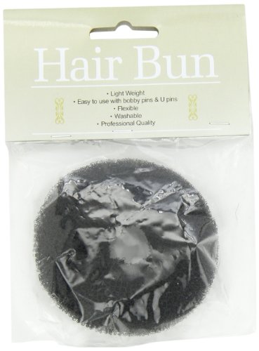 Soft 'N Style Hair Donut Black, 0.005 Ounce