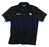 BMW Genuine Motorcycle Motorrad Men Classic Performance Polo Shirt Black L Large