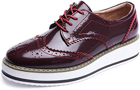 Catata Womens Wingtip Wedges Oxfords 