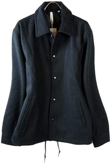 メルトンジャケット コーチジャケット メンズ アウター R 01 ネイビー Ll Sgra1 コート ジャケット 通販 Amazon