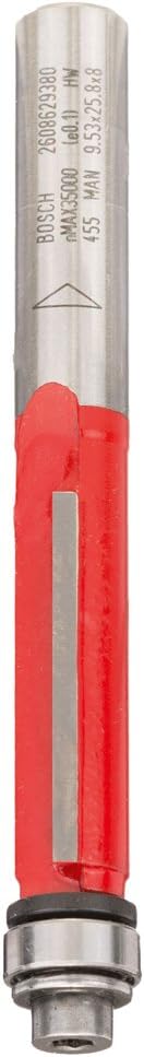 Bosch Accessories 2608629380 Tungsten Carbide Roman Ogee Bit, 0 V, Silver/Red, 8 x 9.5 x 71.5 mm