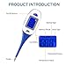 Thermometer for Fever, Digital Thermometer Fast 10 Sec Instant Read Oral Rectal Axilary Thermometer for Kids, Children, Adults, Infants, Toddlers