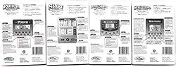 Electronic Gambling Game Pack Bundle Set of 4