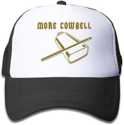QZJKW Funny Sayings More Cowbell Children Kids Nylon Adjustable Sport Cap One Size Fits Most