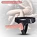 Thrusting Dildo Sex Toy for Women with 5 Thrusting & Rotating Actions 7 Vibration Modes for G Spot Clitoral Anal Stimulation, PALOQUETH Realistic Vibrating Dildo Vibrator Thruster 8.5 Inch