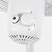 Hurricane Stand Fan - 16 Inch | Classic Series | Pedestal Fan with 90 Degree Oscillation, 3 Speed Settings, Adjustable Height 41 Inches to 55 Inches - ETL Listed, White