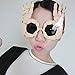 D.O.T Novelty Funny Party OK Gesture Finger Sunglasses Cosplay Props Unisex Glasses-Gold
