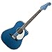 Fender Sonoran SCE Dreadnought Cutaway Acoustic-Electric Guitar - Lake Placid Blue