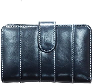 Women's RFID Blocking Genuine Leather Wallet Zip Coin Purse Ladies Handbag Clutch