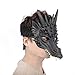 Coxeer Party Mask 3D Dragon Cosplay Mask Party Costume Mask for Mardi Gras