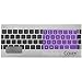 Kuzy Keyboard Cover Compatible with Pro 13 15 17 inch and Air 13.3 inch Silicone Skin Protector, Purple