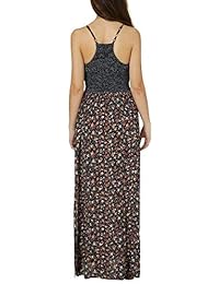 Angie - Vestido de mujer con estampado de espalda cruzada