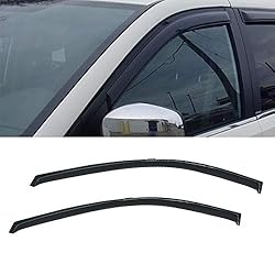 Puermto Side Window Wind Deflector, 2pcs