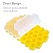 Ice Cube Trays 2 Pack Silicone Ice Cube Maker Molds + Reusable Popsicle Molds Ice Pop Molds Maker Set of 6, FDA Food Grade Material