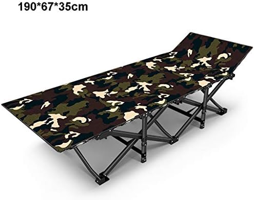 迷彩メタル折りたたみベッド ビーチベッド プールベッド キャンプベッド 190 色 B 即日出荷 35センチメートル 67