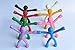 MAGMEN Upgraded Strenght Magnetic Travel Toys, Stretchy Magnetic Fun (Ages 3+) Pack of 5 Solid Colors