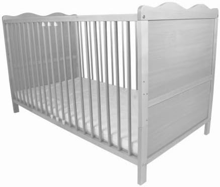 Conexus Convertible Baby Camilla Cot Bed (140 x 70 cm, White)