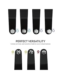 Neiko Mini destornillador de carraca, accesorios incluidos