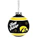 Iowa Hawkeyes Official NCAA Holiday Christmas Ornament Glass Ball by Forever Collectibles 466864