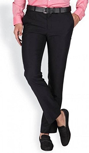 try this men's viscose regular fit wrinkle-free formal trousers