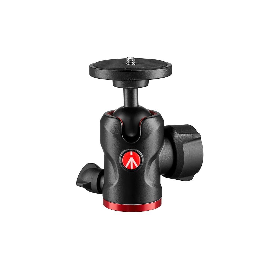 Manfrotto Centre Ball Head 494, Head for Cameras, For Tripods, Camera Support, in Aluminium