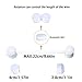 Mirror Lights, UNIFUN Hollywood Style LED Makeup Mirror Lights with 10 Dimmable Bulbs, USB Powered Flexible Lighting Fixture for Bathroom, Makeup Dressing Table (Mirror Not Include)