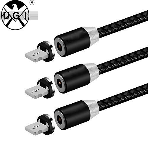 UGI Magnetic Charging Cable i Phone 6ft Pack Nylon Braided