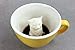 creature cups Cat Ceramic Cup (11 Ounce, Yellow) - Hidden Animal Inside - Coffee mugs & Tea Cups for Feline Lovers