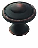 Amerock | Cabinet Knob | Oil Rubbed Bronze | 1-3/16