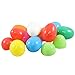 12 Colorful Easter Eggs With Rainbow Bear Figurines - Ready To Fill, Hunt and Enjoy - Durable 3 Inch Egg in Bright Colorful Designs - Perfect For Cake Toppers, Egg Hunts, and Party Favors