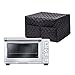 CYFC40 Convection Toaster Oven Dustproof Cover, Large Size Cotton Quilted Kitchen Appliance Protector Storage Bag With 2 Accessory Pockets, Machine Washable