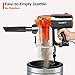iwoly V600 Vacuum Cleaner 500W Lightweight Corded Bagless Stick and Handheld Vacuum