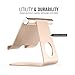 MoKo Tablet Stand, Universal 210 Degree Multi-Angle Rotatable Aluminum Smartphone Tablet Desktop Cradle Holder for iPad Pro 10.5/9.7/Mini, iPhone 8/8 Plus/7/7 Plus, iPhone X, Galaxy Note 8, Rose Gold