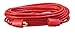 Coleman Cable 2408SW8804 24088804 14/3 SJTW Vinyl Outdoor Extension Cord, 50-Foot, Red, 50', Orange primary