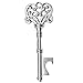 MagiDeal Silver Metal Key Shape Keyring Keychain Beer Bottle Opener Party Bar Tool