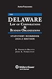 De Law Corporations Business Organizations Deskbook 2010-2e, Balotti, 073559483X