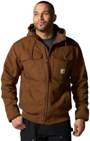 Carhartt Men's Big & Tall Sandstone Full Swing Active Jacket, Dark