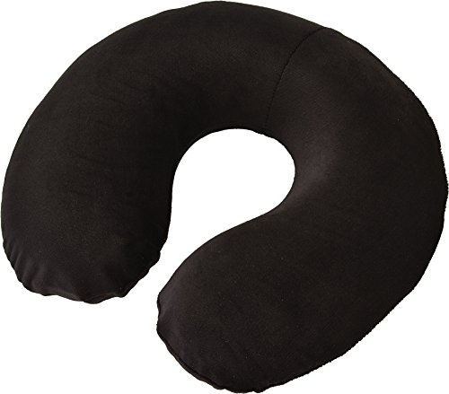 NOVA Medical Products Memory Foam Neck Pillow, Black, 0.75 Pound