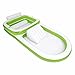 Bestway H2OGO! Two-In-One Wide Inflatable Family Outdoor Pool, Features Dual Pool and Slide Combo, Cup Holders, Easy Set Up, Green/White