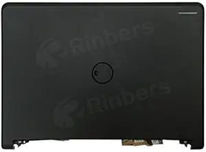 Rinbers Laptop LCD Back Cover with LCD Cable Left Right Hinges Set Webcam for Dell New Chromebook 11 Gen 2 3120 P22T Non-Touch Version 060MY1 03CP5R 0GNHJG 36ZM8LCWI00