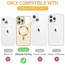 Hython Magnetic Clear Case for iPhone 14 Pro Case