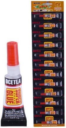Tough Samurai || 10 PACK Super Glue| Fast- Acting Strong Adhesive | Industrial Strength Super Strong Bond Quick and Permanent | 10 Pack!!!
