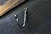Wrought Iron Hooks-Set of 2- Hooks- Wrought Iron Hardware, Wrought Iron Home Decor, Wrought Iron Hooks Rustic, Wrought Iron Hanger