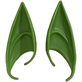 Spirit Halloween Elf Ears 2022 Amazon Com Aobor Fairy Pixie Soft Elf Ears Cosplay Accessories Halloween Party Pointed Prosthetic Tips Ear 2 Pairs Green Toys Games