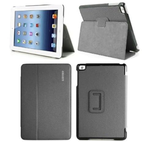 KHOMO Black Case for new Apple iPad Mini Inch (Built-in magnet
