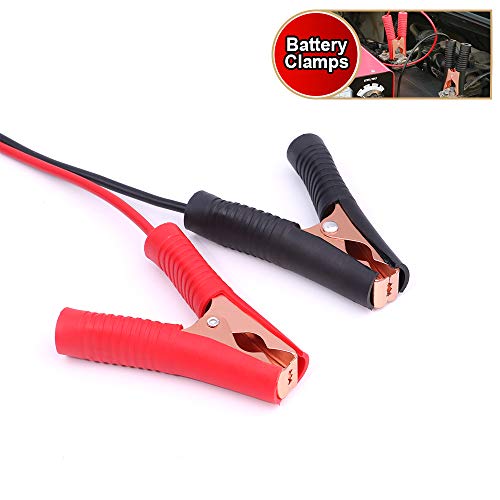 Beleeb 3 Meters Charging Cable Extension Cord Charging Clips for Battery Charge Power Inverters Solar Charging