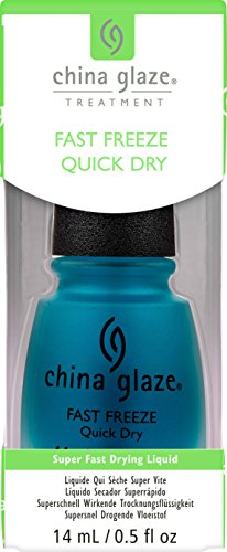 China Glaze Fast Freeze Quick Dry Nail Polish, 0.5 Ounce